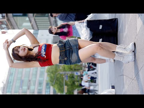 [댄스팀 직캠] 다이아나 정현 '스파이시' | @신촌버스킹 230610