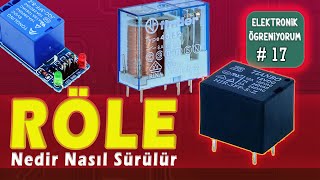 Röle (Relay) Nedir? Röle Nasıl bağlanır I Röle kaç amper çeker I Elektronik Ders