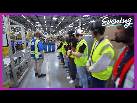 Public tours available for the first time at Kent Amazon Fulfillment Center