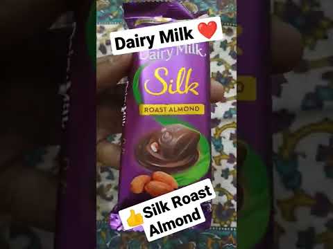 Cadbury ❤️Dairy Milk Silk Roast Almond 😋