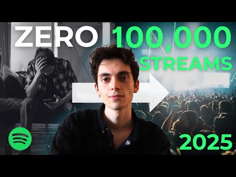 How to get your first 100,000 streams on Spotify in 2025 (EASY MODE)