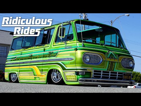 Chevy 4.8L-Powered 1967 Ford Econoline Falcon Club Wagon Lowrider