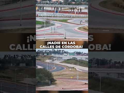 LAS CALLES DE CÓRDOBA DESIERTAS 👀