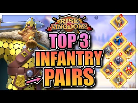 Top 3 Pairs, Talents and Formations [Legendary Infantry Commanders] Rise of Kingdoms October 2024