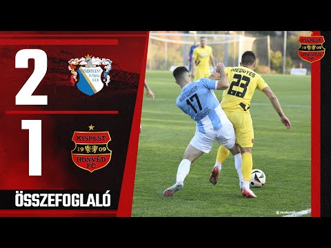 HR-Rent Kozármisleny - Budapest Honvéd FC 2-1, Merkantil Bank Liga, 10. forduló - összefoglaló