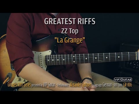 Greatest Riffs: ZZ Top "La Grange" Riff Nr.06