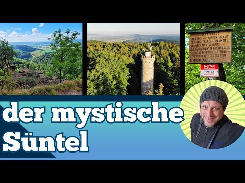 Entdecke den mystischen Süntel - mit Süntelturm, NATO-Stützpunkt,  Dachtelfeld und Hohenstein