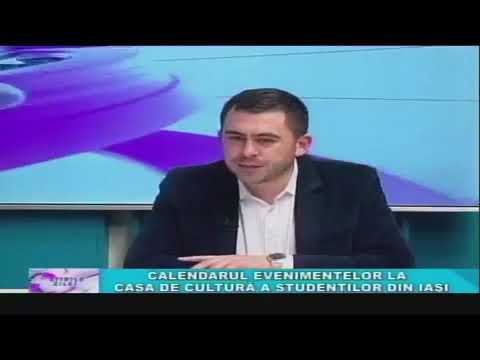 Știrile Zilei - Tele M Iași - 07.10.2021 - Interviu Bogdan Crucianu