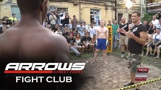 Black Lion vs White boy, MMA Fight