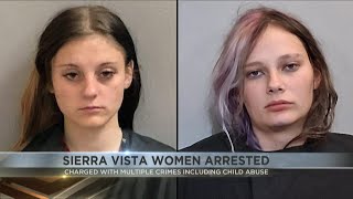 Two Sierra Vista women face several charges after 7-month-old was dropped and injured