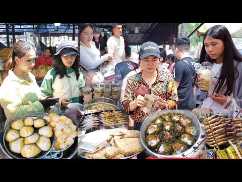 VERY Best Sunday Countryside Cambodian Street Food Tour @ Oudong Resort