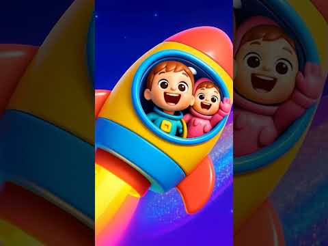 أغنية صاروخ إلى قمر قوس قزح 🚀🌈 | موسيقى الأطفال by BrightTales