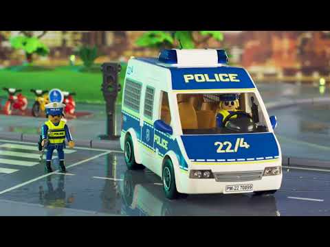 Furgone della Polizia 👮🚨 | Spot | PLAYMOBIL Italiano