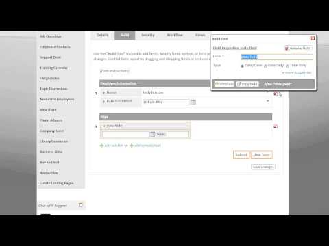 Intranet Connections: Excel Spreadsheet Control with Online Forms