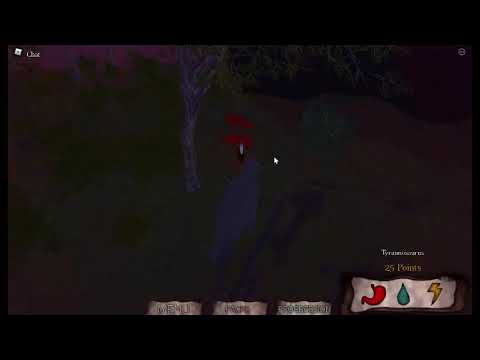 How to easily kill a theri (and almost die) as a rex. Prehistory roblox Theri vs Rex