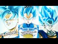 NEW LR SSB GOKU VEGETA VEGITO BLUE SUPER ATTACKS ACTIVE SKILLS OST DBZ Dokkan Battle