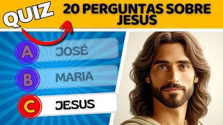 DESAFIO BÍBLICO: Você Acerta Todas as 20 Perguntas sobre Jesus?