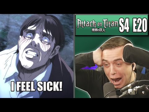 THE TRUTH ABOUT EREN IS UNREAL! - Attack On Titan Season 4 Episode 20 - Rich Reaction