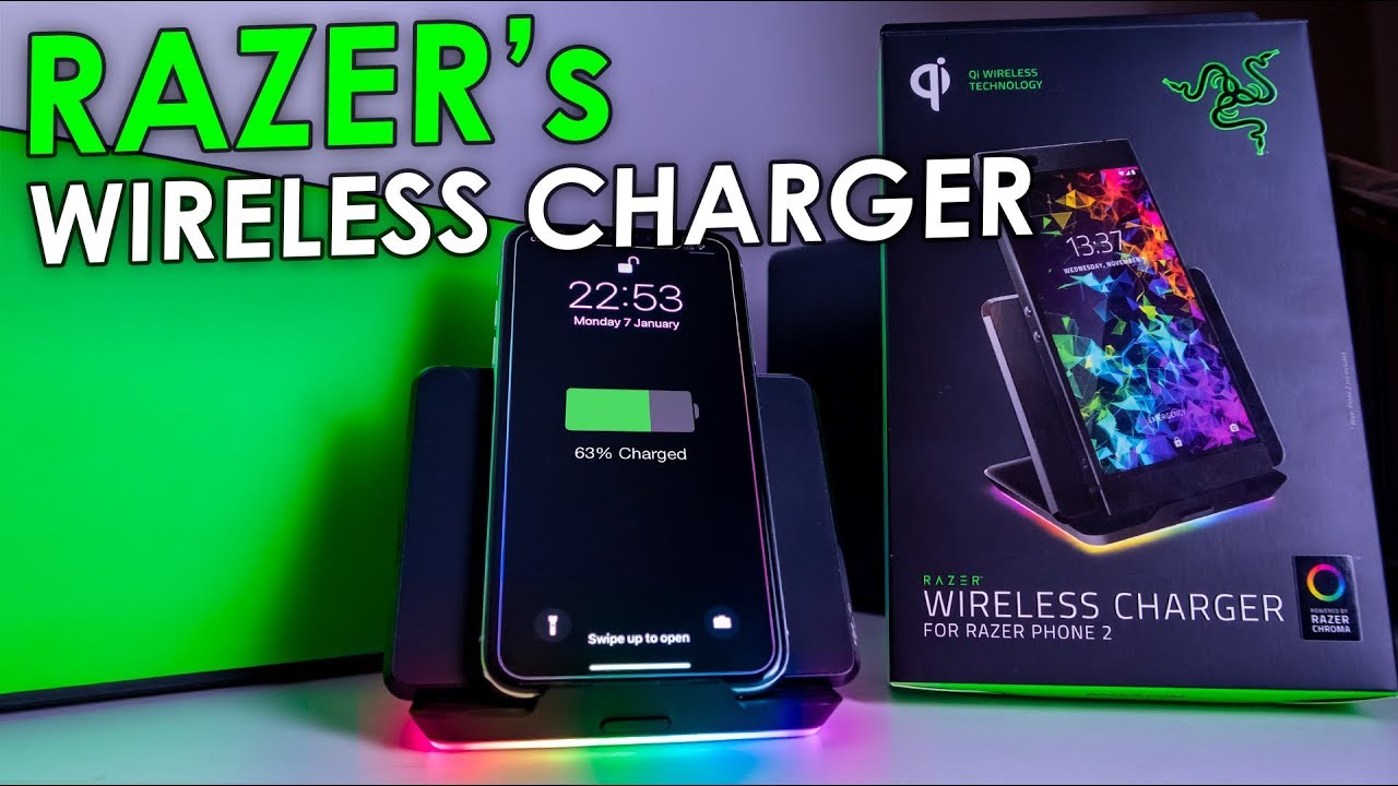 Razer's $100 Chroma Wireless Phone Charger!