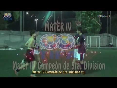 MATER IV ES CAMPEON..! Clausura de 5ta División - 19/11/2017
