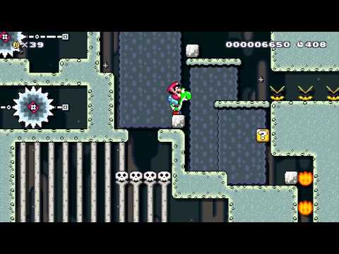 Yoshi's Flamboyant Prison Break - Super Mario Maker