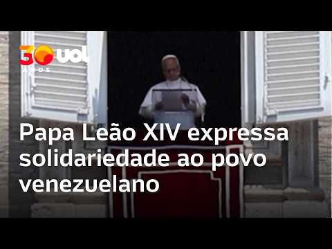 Papa Leão XIV expressa solidariedade ao povo venezuelano e agradece às equipes de resgate