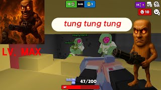 Poki minefun.io Zombie game🔥 #minecraft #tungtungtungsahur #viralmemes #gamingmeme #pokigames
