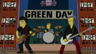 Green Day-The Simpsons Theme (Pitch Lowered)