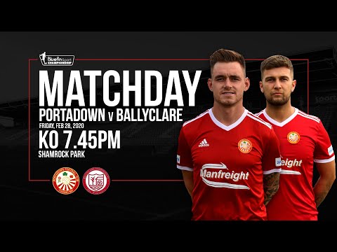 Portadown 0 - 2 Ballyclare Comrades | (BSC) | 29/02/20