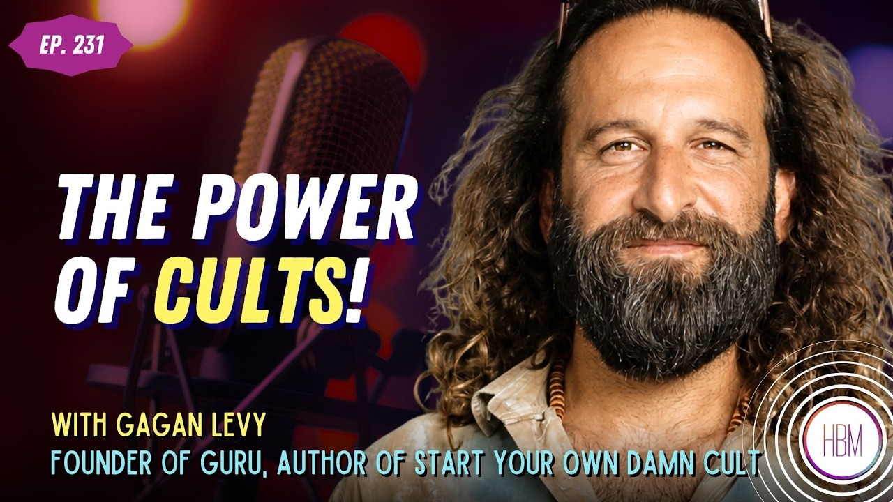 What Cults, Psychedelics & Spirituality Reveal About Us | Gagan Levy, Ep 231
