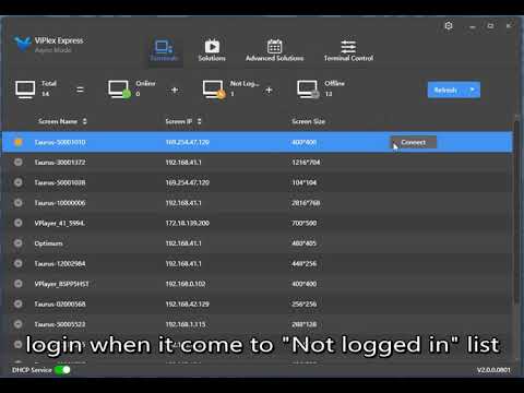 Novastar Taurus Operation Guide Video  Connect T card via LAN