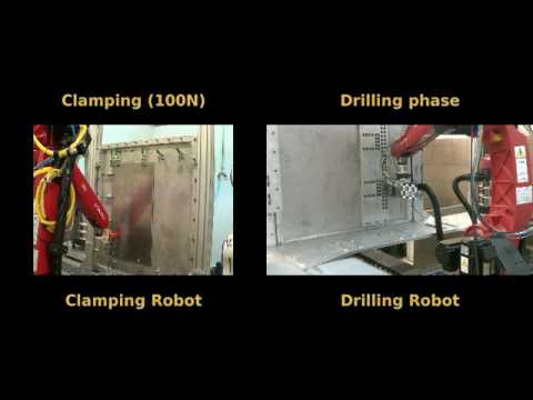 Cooperative drilling of CFRP/Aluminium aeronautic stack