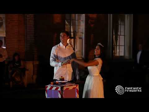 MARRY ME! Amazing wedding fireworks