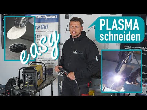 Plasma cutter ESAB Cutmaster 60 - Victor Cutmaster 20 - cutting metal is child's play