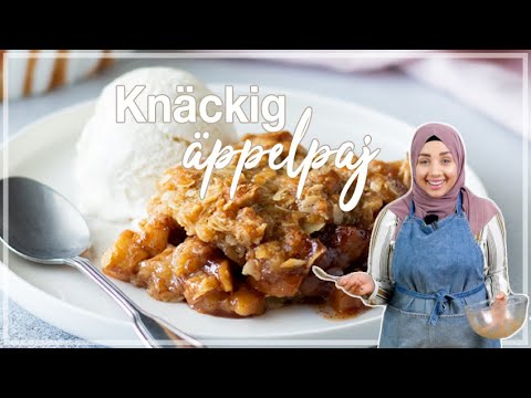 Knäckig äppelpaj | Lär dig baka med Camilla Hamid