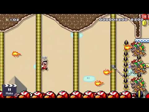 Wiggler's Wild West | Epic boss battle | Super Mario Maker 2 Levels (SD4-HB4-5RG)