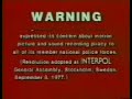 20th Century Fox Home Entertainment Warning Screen 1980 1999 Canada
