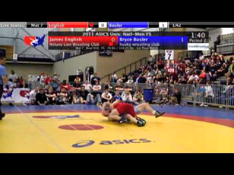 University Freestyle Final 70kg - James English vs. Bryce Busler.mp4