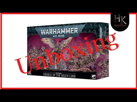 Death Guard: Council of The Death Lord / Battleforce Box 2022 / Unboxing