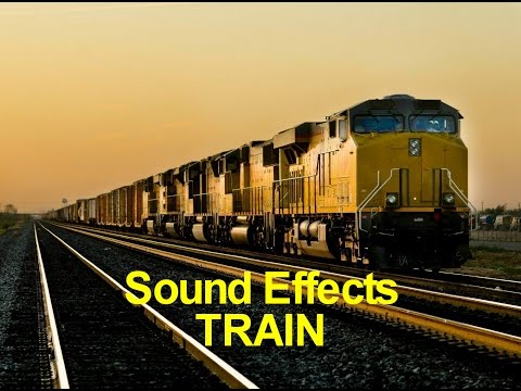 TRAIN Sound Effects - Train at Slow Speed