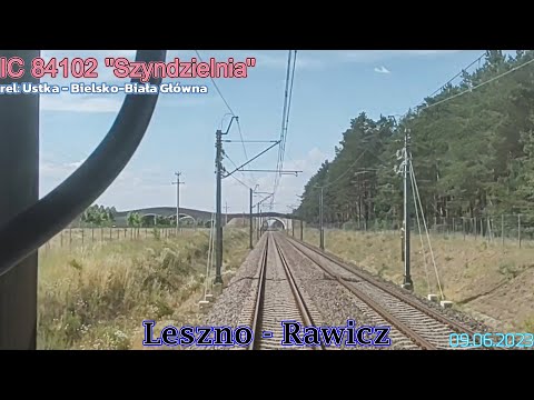 [Rearview] Leszno - Rawicz | IC 84102 "Szyndzielnia" | Linia 271 (E59) | 09.06.2023
