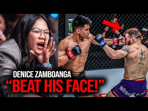 TEAM PHILIPPINES 🇵🇭❤️ Denice Zamboanga Was OVERJOYED For Joshua Pacio