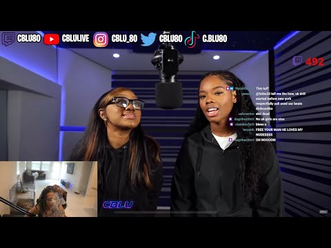 Cblu reacts to uk drill. Cristale x Teezandos plugged in