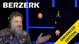 Crow Plays Berzerk Enhanced Edition (& Unboxing) | Atari 2600
