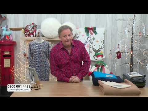 Sewing Street – 05/12/2020 – Join John Scott with guest Mark Francis and Garry from Juki