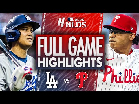 Los Angeles Dodgers vs Philadelphia Phillies - GAME 2 FULL HIGHLIGHTS | October 6, 2025 MLB Playoffs
