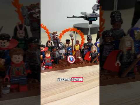 Lego avengers endgame final battle moc #lego #marvel #afol #legominifigure #legomarvel