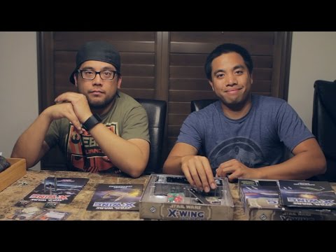 Star Wars X-Wing Miniatures Game: The Force Awakens Core Set Unboxing