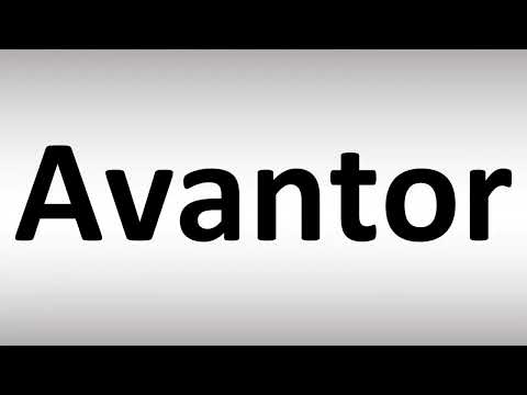 How to Pronounce Avantor