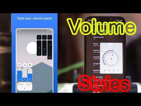 Volume Styles Custmize Your Volume Panel  #change Volume Pannel In andy Android Phone